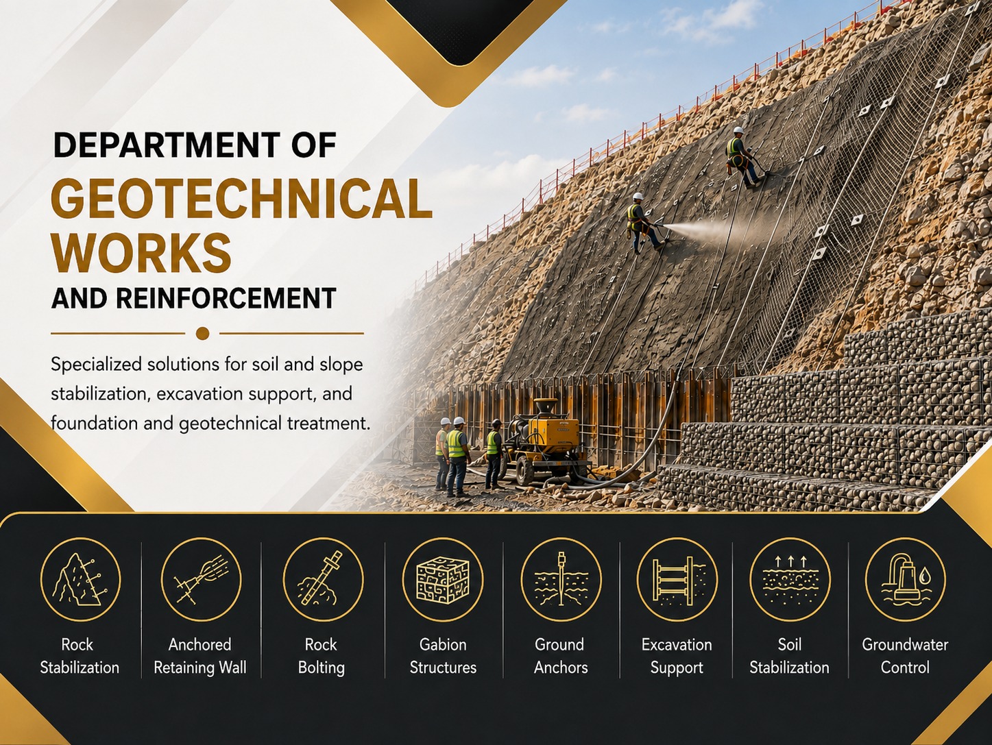 Geotechnical & Stabilization Works